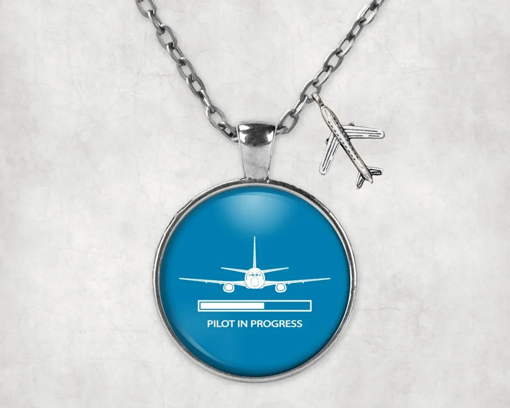 Pilot In Progress Necklace - view 6