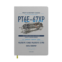 Thumbnail for PT6E-67XP design on light gray notebook