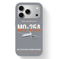 Thumbnail for MQ-25A STINGRAY design on gray magsafe iphone case, for iPhone 17 Pro