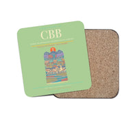 Thumbnail for Jorge Wilstermann International Airport CBB Coaster 1-Piece - Light Green