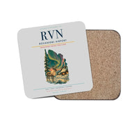 Thumbnail for Rovaniemi Airport (RVN) design on light gray 1 piece coaster
