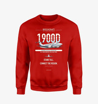 Thumbnail for Beechcraft 1900D design on red sweatshirt
