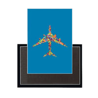 Thumbnail for Colourful Airplane Magnet - view 6