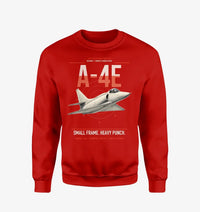 Thumbnail for A-4E Skyhawk design on red sweatshirt