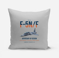 Thumbnail for F-5N F Adversary design on light gray pillow