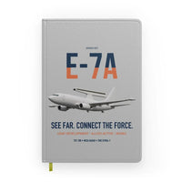 Thumbnail for E-7A Wedgetail design on light gray notebook