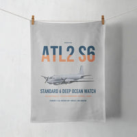 Thumbnail for Atlantique 2 Standard 6 design on light gray towel