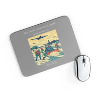 Thumbnail for VINTAGE G4523 - The Snow Clearance Crew - Designed Mouse Pads design on gray rectangle