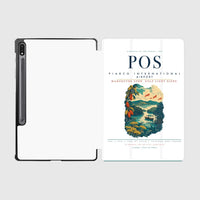 Thumbnail for Piarco International Airport (POS) design on white samsung tablet tablet case