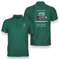 Thumbnail for JT3D design on green polo