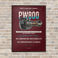 Thumbnail for PW800 vertical canvas print - framed - dark red background