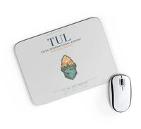 Thumbnail for Tulsa International Airport (TUL) design on light gray rectangle mouse pad