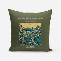 Thumbnail for VINTAGE G4518 - The Mountain Supply Hop - Designed Pillows design on greenarmy