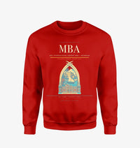 Thumbnail for Moi International Airport (MBA) design on red sweatshirt