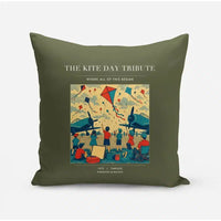 Thumbnail for VINTAGE G4434 - The Kite Day Tribute - Designed Pillows design on greenarmy