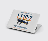 Thumbnail for F11C-2 Goshawk Dive from the High Hat design on light gray MacBook case