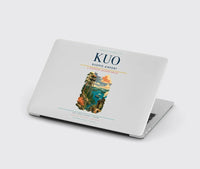 Thumbnail for Kuopio Airport (KUO) design on light gray MacBook case