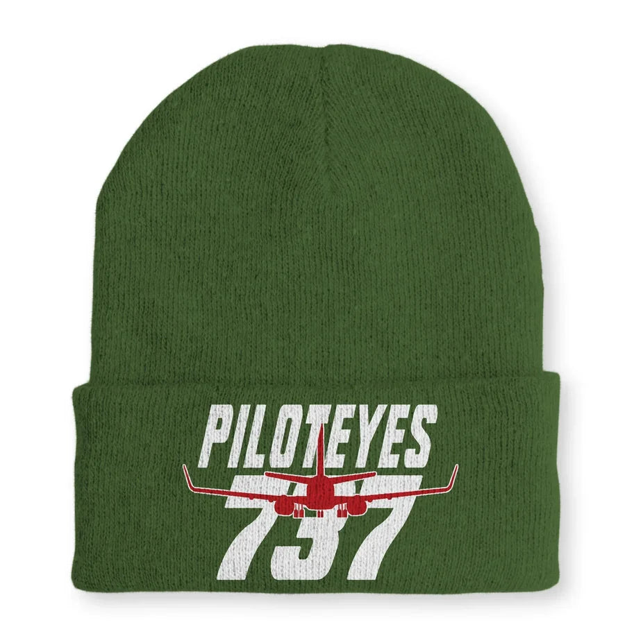 Amazing Piloteyes737 Embroidered Beanie - view 6