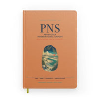 Thumbnail for Pensacola International Airport (PNS) design on orange notebook