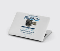 Thumbnail for PW4000-100 design on light gray MacBook case
