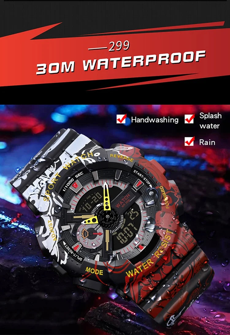 Super Colorful High Quality S-Shock Watch - view 7