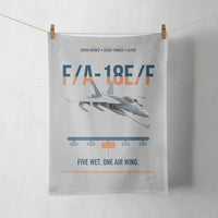 Thumbnail for F A-18E F Buddy Tanker design on light gray towel