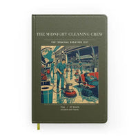 Thumbnail for VINTAGE G4378 - The Midnight Cleaning Crew - Designed Notebooks design on greenarmy