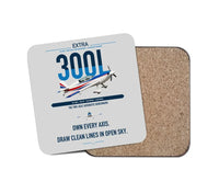 Thumbnail for Extra 300L design on light gray 1 piece coaster