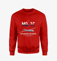Thumbnail for MQ-1C Gray Eagle ER design on red sweatshirt