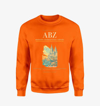 Thumbnail for Aberdeen International Airport ABZ Sweatshirt - Orange