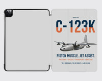 Thumbnail for C-123K Provider design on light gray ipad tablet case
