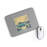 Thumbnail for VINTAGE G4357 - The Polar Night Watch - Designed Mouse Pads design on gray rectangle