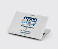 Thumbnail for Cessna 170B design on light gray MacBook case