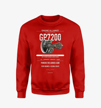 Thumbnail for GP7200 design on red sweatshirt