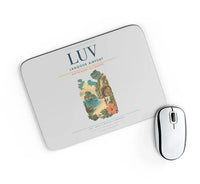Thumbnail for Langgur Airport (LUV) design on light gray rectangle mouse pad