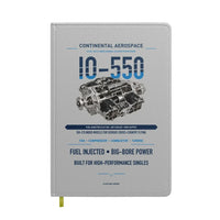 Thumbnail for IO-550 design on light gray notebook