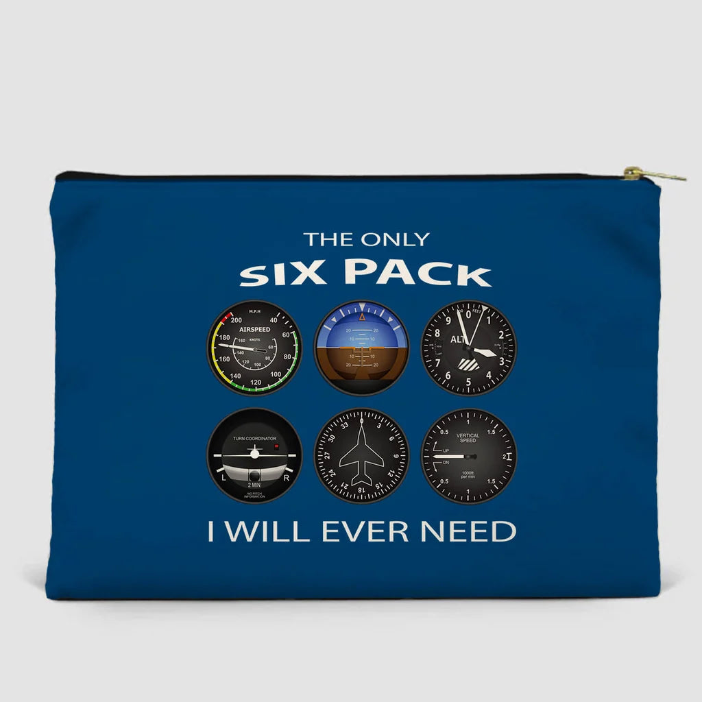 Only Six Pack I Will Zipper Pouch - view 6