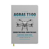 Thumbnail for DJI Agras T100 design on light gray notebook