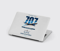 Thumbnail for Boeing 707-320C design on light gray MacBook case