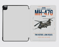 Thumbnail for Boeing MH-47G Chinook design on light gray ipad tablet case
