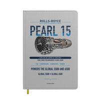 Thumbnail for PEARL 15 design on light gray notebook
