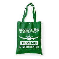 Thumbnail for Flying is Importanter Tote Bag - view 6