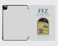 Thumbnail for Fes (FEZ) design on light gray ipad tablet case