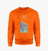 Thumbnail for Grimsey Airport GRY Sweatshirt - Orange