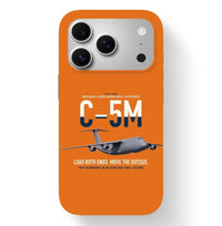 Thumbnail for C-5M Super Galaxy design on orange magsafe iphone case, for iPhone 17 Pro