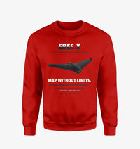 Thumbnail for AgEagle eBee X design on red sweatshirt