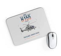 Thumbnail for Airbus H155 EC155 B1 design on light gray rectangle mouse pad