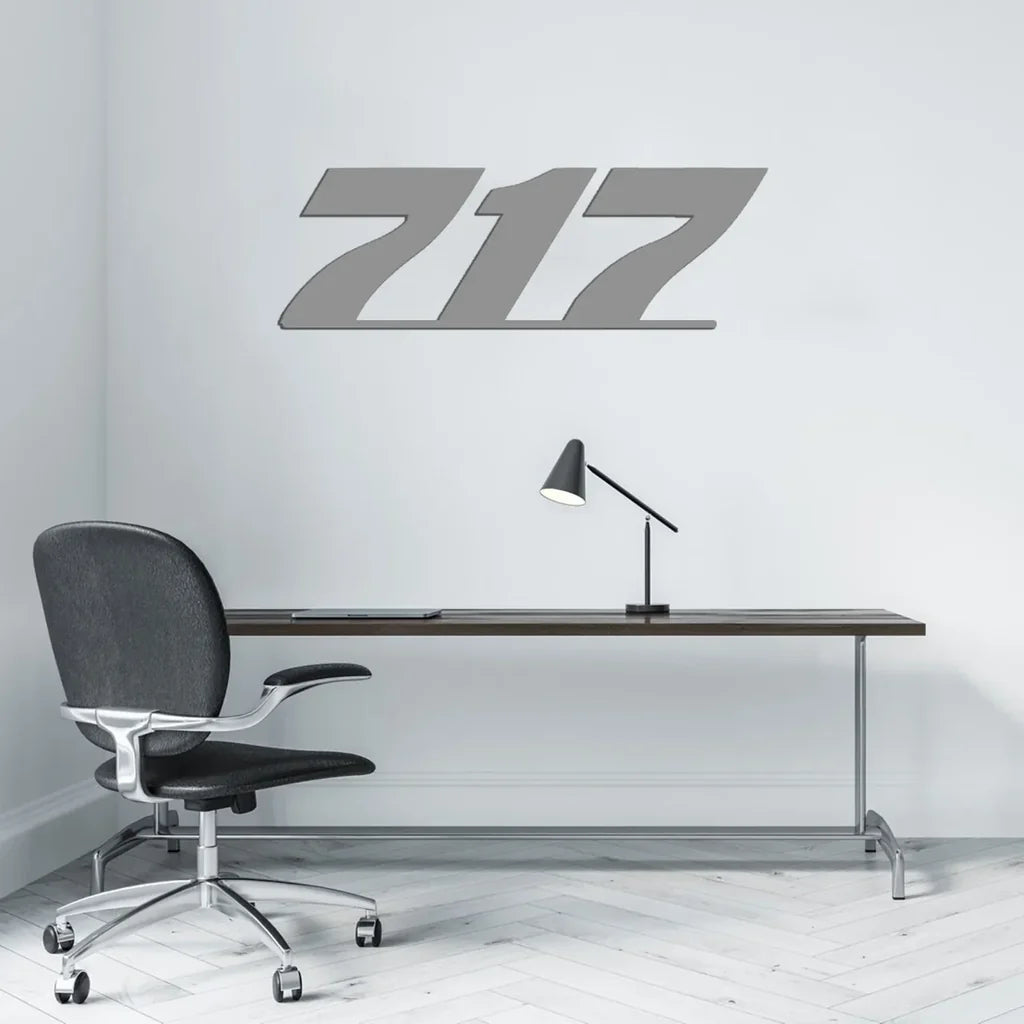 Customisable Boeing 717 Metal Sign - view 6