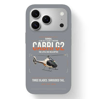 Thumbnail for Guimbal Cabri G2 design on gray magsafe iphone case, for iPhone 17 Pro