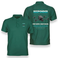 Thumbnail for BRINC Responder design on green polo